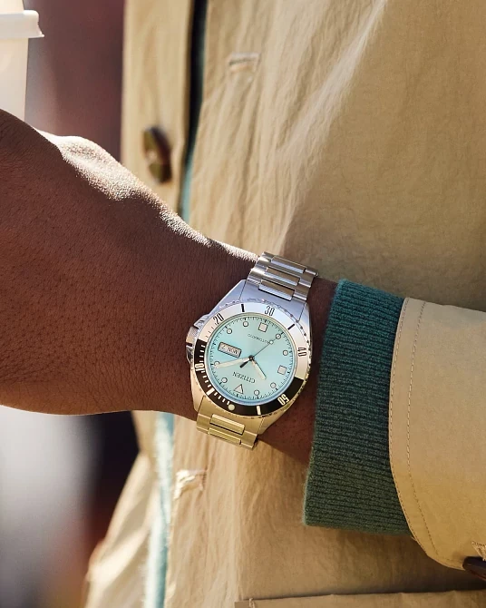 Sport Automatic Light Blue Dial Stainless Steel Bracelet NH7530